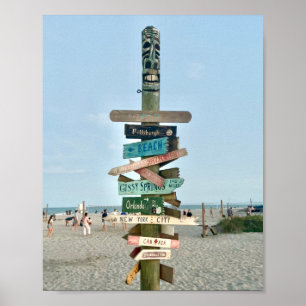 Póster Fotografía de Cocoa Beach Pier