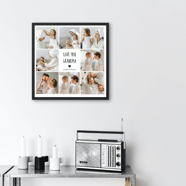 Póster Fotografía de colección moderna Ama a tu abuela Me (Subido por el creador)