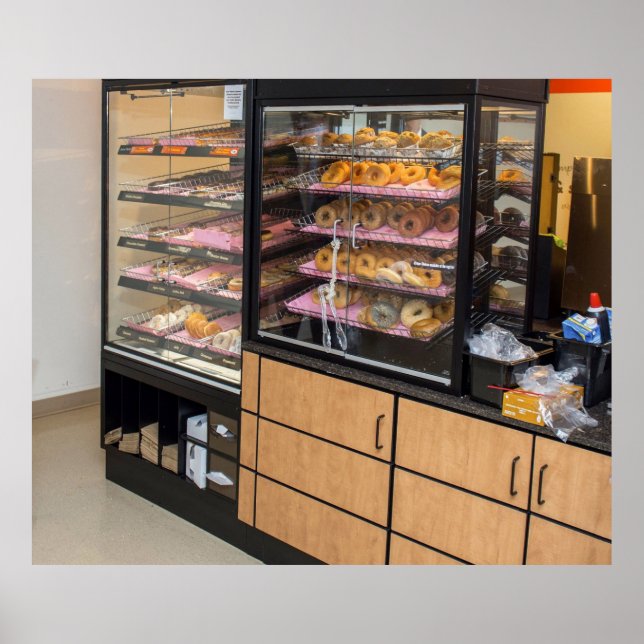 Póster Fotografía de Donut Shop (Frente)