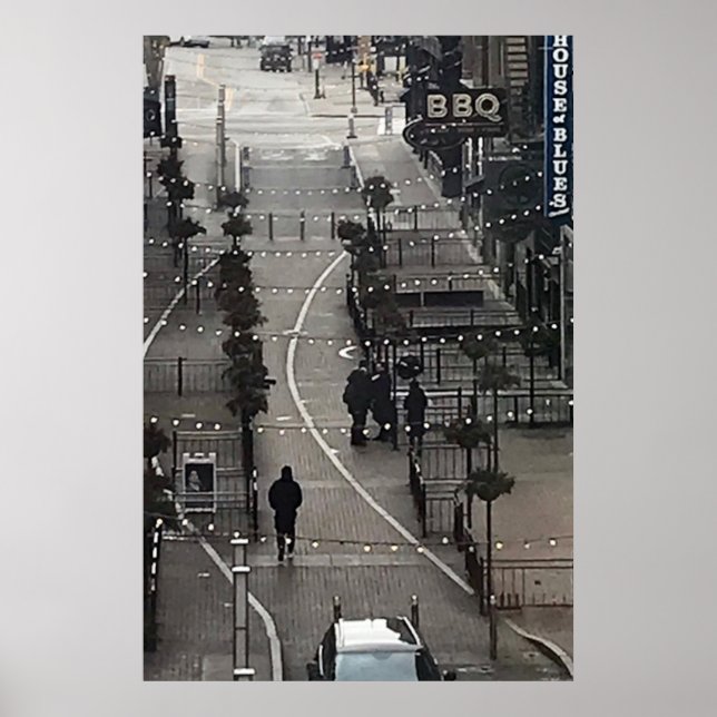 Póster Fotografía de "East 4Street Morning" (Frente)