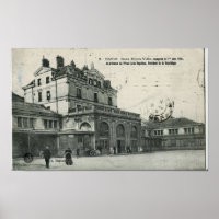 Fotografía de época de la Gare de Dijon-Ville 1851