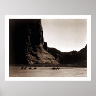 Póster Fotografía de época del Poster Canyon de Chelly