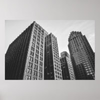 FOTOGRAFÍA DE GRAYSCALE DE BAJO ÁNGULO DE ALTO AUM