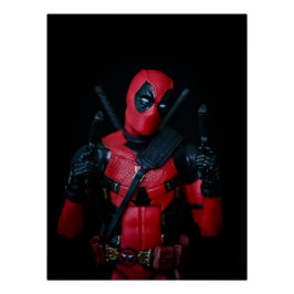 Póster Fotografía de juguete Super Hero diseñada