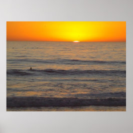Póster Fotografía de Ken Gage de California Sunset