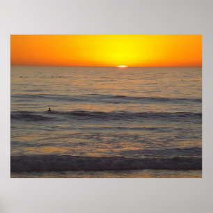 Póster Fotografía de Ken Gage de California Sunset