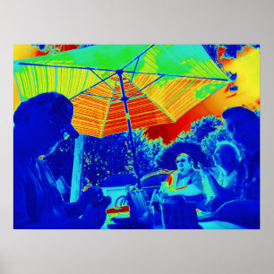 Póster Fotografía de Ken Gage en color de familia