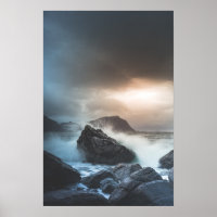 Fotografía de la capa marina de Noruega
