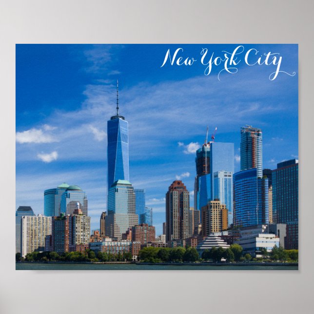 Póster Fotografía de la ciudad de Nueva York (Frente)