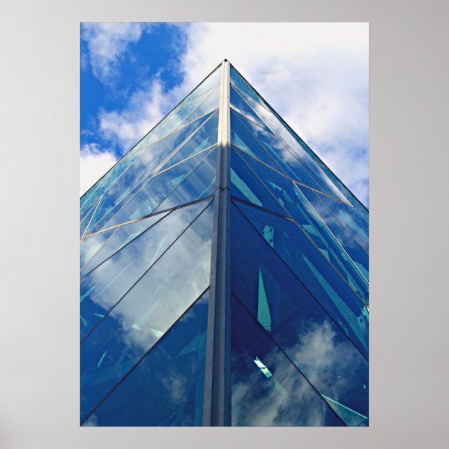 Póster Fotografía de la estructura de construcción de arq (Frente)