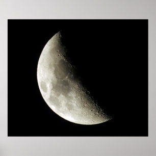 Póster Fotografía de la luna