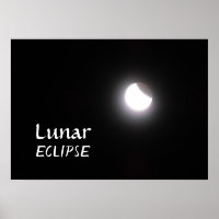 Fotografía de la luna del eclipse lunar