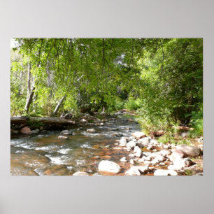 Póster Fotografía de la naturaleza de Oak Creek II en Sed