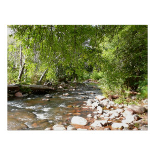 Póster Fotografía de la naturaleza de Oak Creek II en Sed