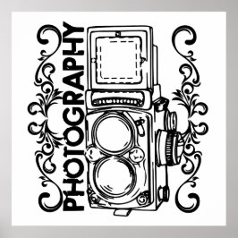 Póster Fotografía de la vieja escuela