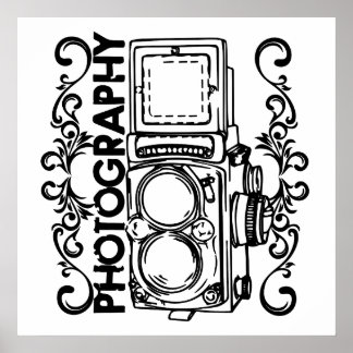 Póster Fotografía de la vieja escuela