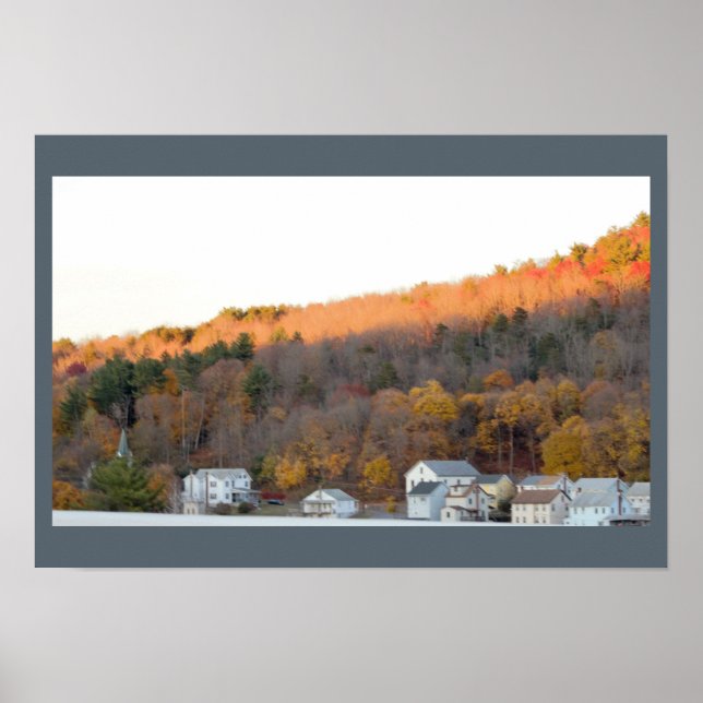 Póster Fotografía de las Montañas Pocono (Frente)