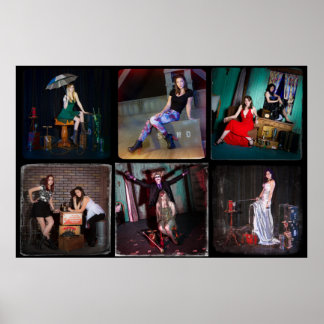 Póster Fotografía de moda y fantasía 2015.