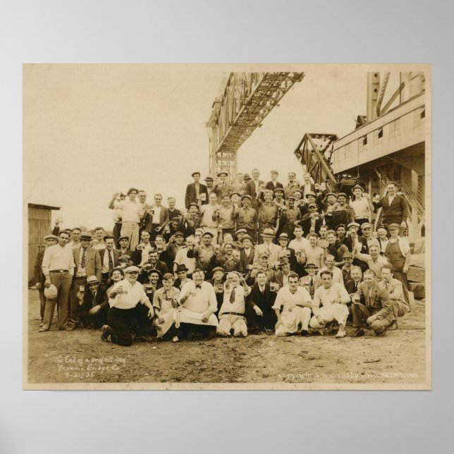 Póster Fotografía de Phoenixville Iron Works (Frente)