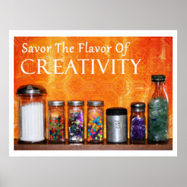 Póster Fotografía De "Salvar El Sabor De La Creatividad"