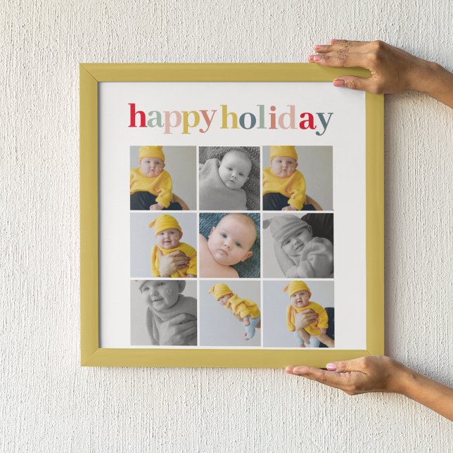 Póster Fotografía del Collage | Coloridas vacaciones feli (Subido por el creador)