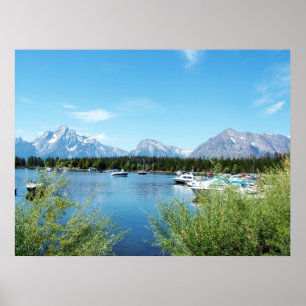 Póster Fotografía del paisaje del Parque Nacional del Gra