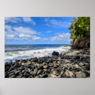 Póster Fotografía del paisaje natural hawaiano