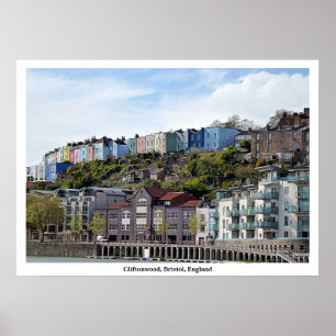 Póster Fotografía del poster de Cliftonwood, Bristol, 28"