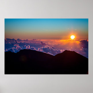 Póster Fotografía del Poster Haleakala Sunrise en Maui