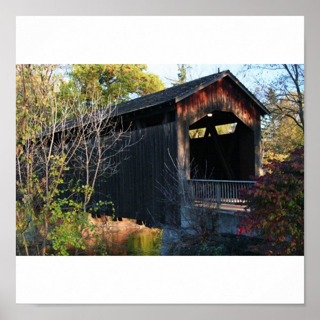 Póster Fotografía del puente Ada (Frente)