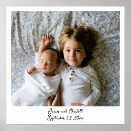 Póster Fotografía digital personalizada y texto