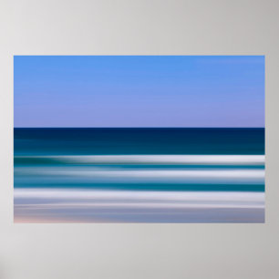Póster fotografía digital temporada azul borrosa intencio