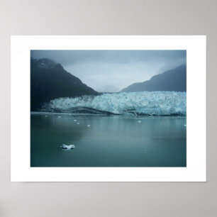 Póster Fotografía en color de Glacier Bay Alaska