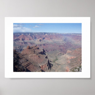 Póster Fotografía en color del Gran Cañón Desierto Horizo