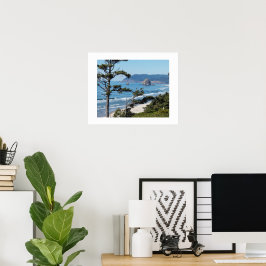 Póster Fotografía escénica de la costa de Oregón