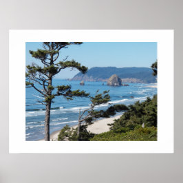Póster Fotografía escénica de la costa de Oregón