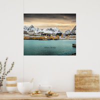Fotografía escénica de Lofoten, Noruega