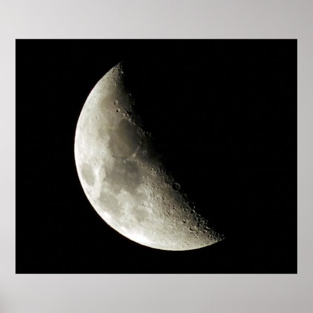 Póster Fotografía lunar (Frente)