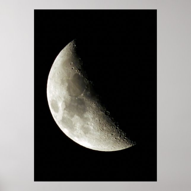 Póster Fotografía lunar (Frente)