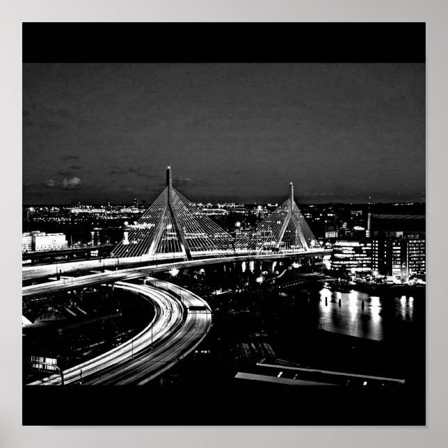 Póster Fotografía moderna de Boston-poster-7 (Frente)