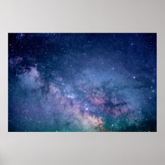 Póster Fotografía moderna de Night Sky Stars