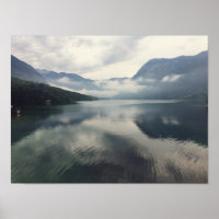 Fotografía paisajística de Lake Mountain Cloud Esl