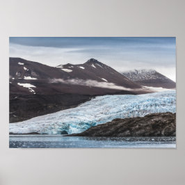 Póster Fotografía panorámica de Svalbard