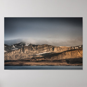 Póster Fotografía panorámica de Svalbard