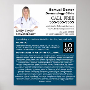 Póster Fotografía personalizada, dermatología dermatológi