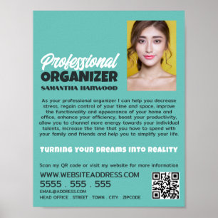 Póster Fotografía personalizada, organizador profesional