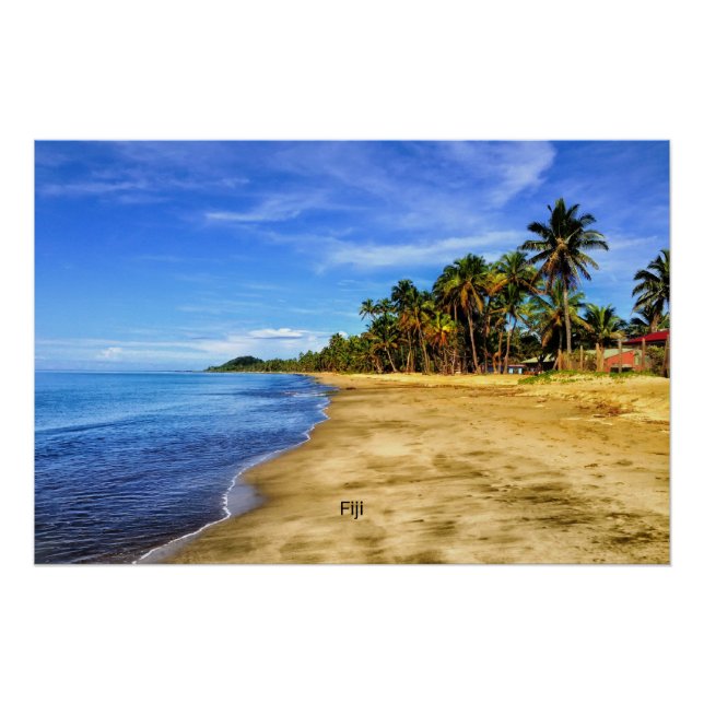 Póster Fotografía pintoresca de Fiyi (Anverso)