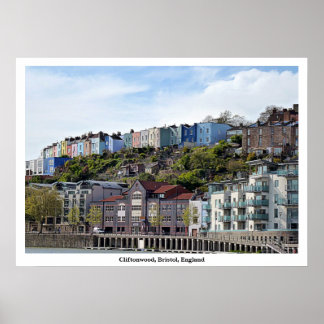 Póster Fotografía poster de Cliftonwood, Bristol, 28"x20"