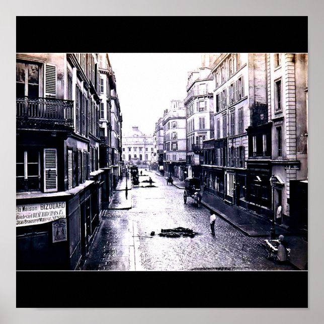 Póster Fotografía poster-Vintage-Charles Marville 35 (Frente)