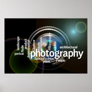 Póster Fotografía profesional